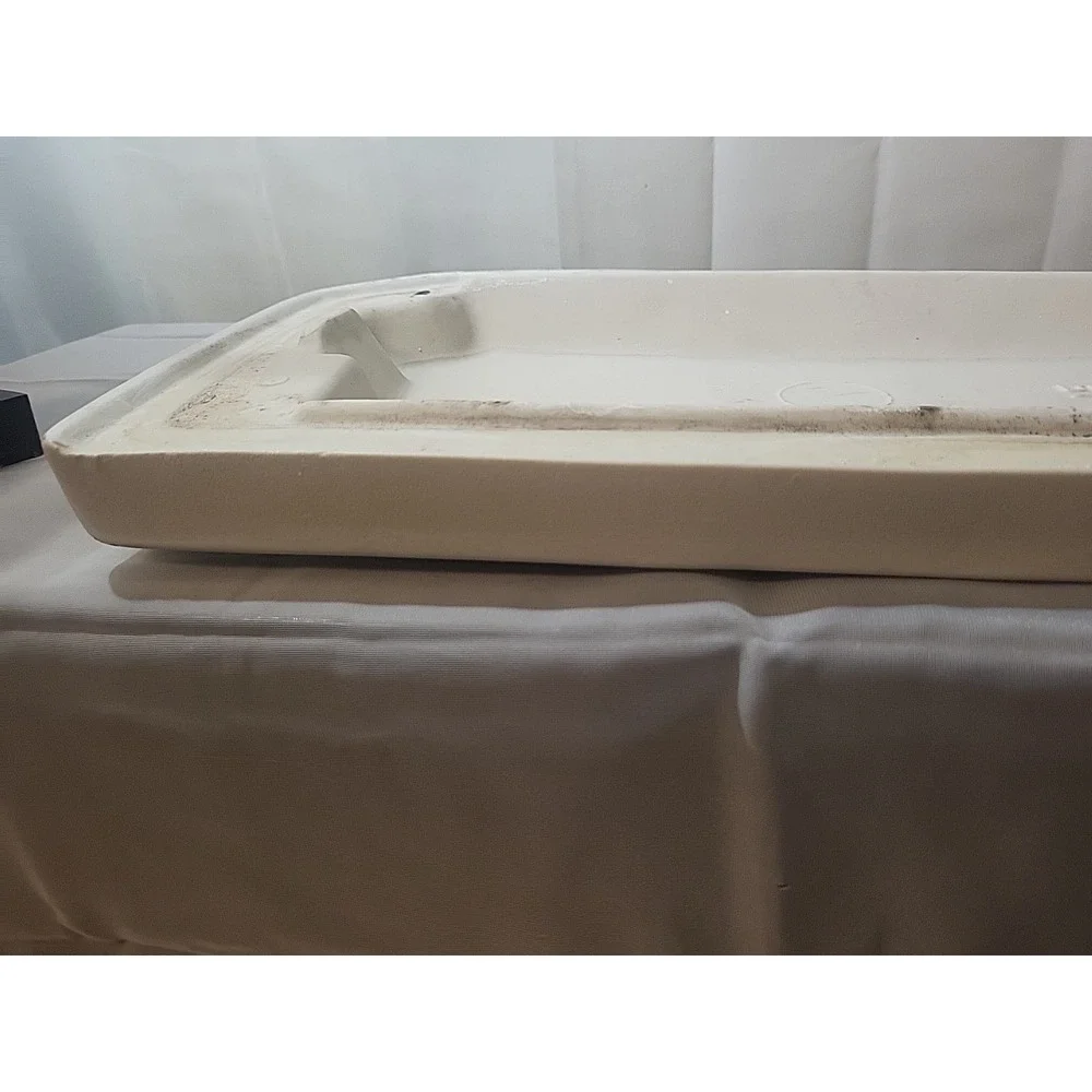 Vintage Crane Toilet Tank Lid - 3-615 CR/PL-T 3-20-002 - Biscuit Color -...
